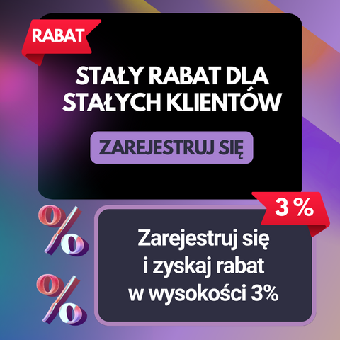 rejestracja rabat