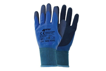 WODOODPORNE RĘKAWICE ROBOCZE solidne rękawiczki gumowe PIANKA FOAM 11/XXL