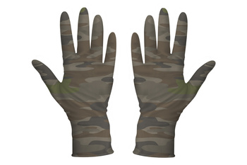 MONSOON GARDEN CAMO GREEN poliester/poliuretan 10/XL