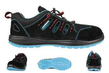 SAKO 03-003 sandał, skóra welurowa S1 ESD SRC 46