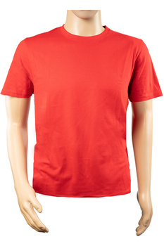T-SHIRT MĘSKI KOSZULKA PRZEWIEWNA BAWEŁNIANA SPORTOWA CZERWONA 180G XL