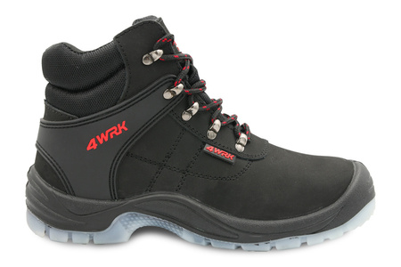 TRZEWIKI ROBOCZE buty ochronne Z PODNOSKIEM antyprzebiciowe czarne S3 r40
