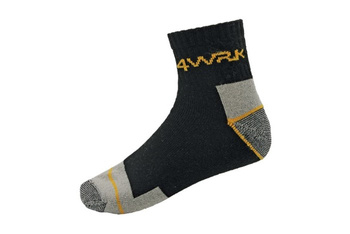 SKARPETY Robocze WYTRZYMAŁE BAWEŁNA 4WRK SOCKS QUARTER ROZMIAR41-45