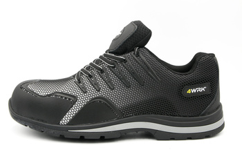 PÓŁBUT BUTY ROBOCZE Z PODNOSKIEM OCHRONNE S3 SR SZARO-CZARNE BHP R. 35