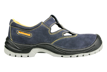 SANDAŁY ROBOCZE LETNIE BUTY PRZEWIEWNE LEKKIE SPORTOWE Z PODNOSKIEM S1 R.47