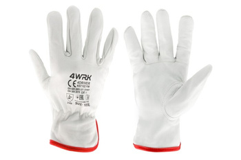 RĘKAWICE SKÓRZANE rękawiczki robocze SKÓRA KOZIA 4DRIVER 10/XL