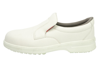 BUTY ROBOCZE MĘSKIE półbuty oddychające lekkie BUTY SKÓRZANE HACCP BHP R46