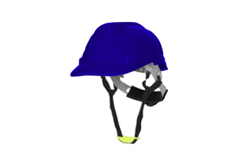 KASK OCHRONNY ABS HEŁM BHP BUDOWLANY ROBOCZY NIEBIESKI 53-62 CM